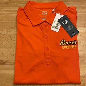 Reese with Pretzel Cutter & Buck Women’s Polo NWT Large
